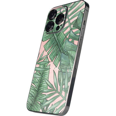 Spring Palm Leaves iPhone 16 Pro Skin